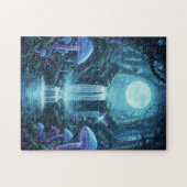 Enchanted Waterfall Magic Forest Fantasy Puzzle (Horizontal)