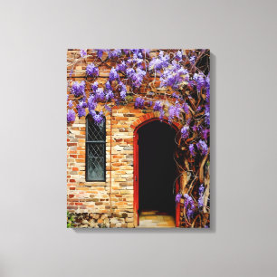Enchanted Wisteria Lane Leinwanddruck