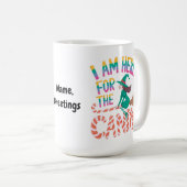 Enchanted Witch's Brew Autumn Cauldron Art Spooky  Kaffeetasse (VorderseiteRechts)