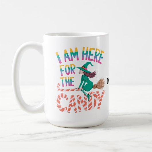 Enchanted Witch's Brew Autumn Cauldron Art Spooky  Kaffeetasse (Links)