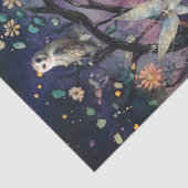 Enchanted Woodland Animals & Fairy Decoupage Paper Seidenpapier (Detail)