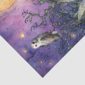 Enchanted Woodland Animals & Fairy Decoupage Paper Seidenpapier (Detail)