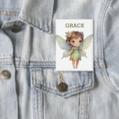 Enchanted Woodland Fairy: pastel green Sprite Button (Insitu)