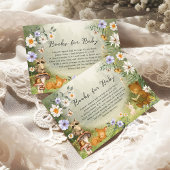 Enchanted Woodland Forest Animals Books for Baby Begleitkarte