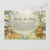 Enchanted Woodland Forest Animals Books for Baby Begleitkarte (Vorderseite)