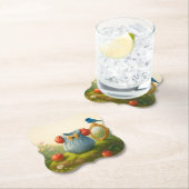 Enchanted Woodland Princess Baby Shower Fairytale  Untersetzer (Vor Ort)