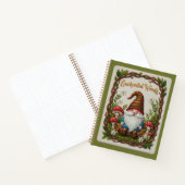 Enchanted Woods Embroidered Forest Gnome Journal Notizblock (Innenseite)