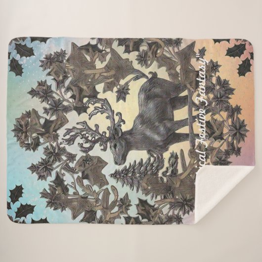 "Enchanted World" Sherpadecke (Vorderseite (Horizontal))