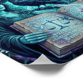 EnchantedBlueForest2 Poster (Ecke)