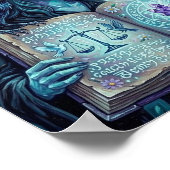 EnchantedBlueForest Poster (Ecke)