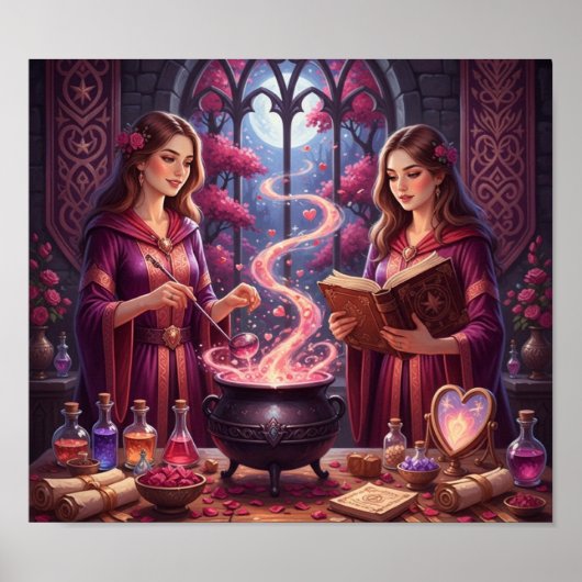 EnchantedRosePotion Poster (Vorne)