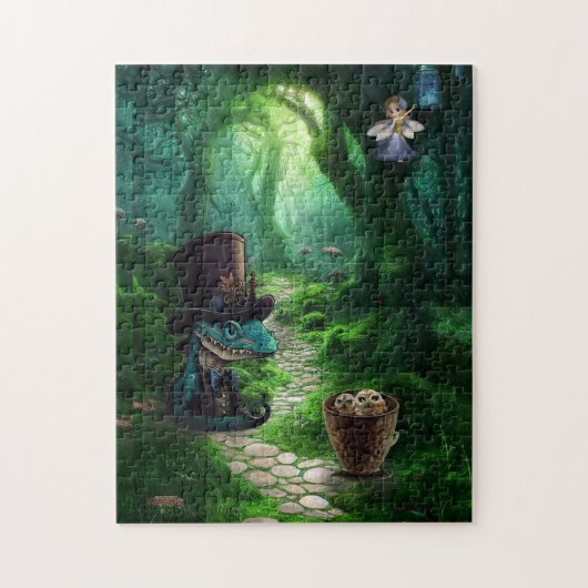 Enchanter Forest Fairy Dragon Puzzle (Vertikal)