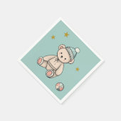 Enchanting children design serviette (Ecke)