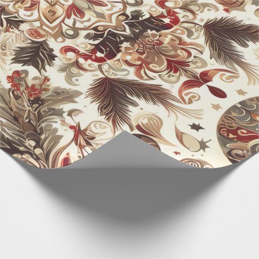 Enchanting Christmas Motifs Alternative Geschenkpapier (Ecke)