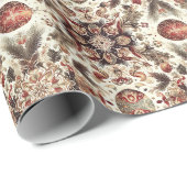 Enchanting Christmas Motifs Geschenkpapier (Rolleneckpunkt)