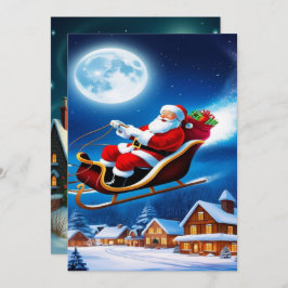 Enchanting Christmas Winter Village Wallpaper 2025 Feiertagskarte