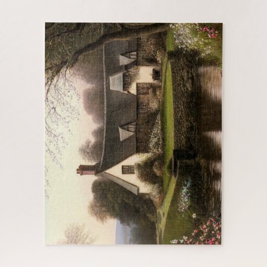 Enchanting Country Cottage Puzzle (Vertikal)