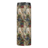 Enchanting Floral Owl Thermosbecher (Rückseite)