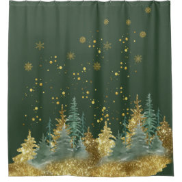 Enchanting Forest Woodland Shower Curtain Duschvorhang