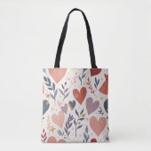 Enchanting Hearts & Botanicals Tasche (Vorderseite)