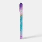 Enchanting Marbled Phone Case iPhone 15 Hülle (Linke Seite)