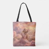 Enchanting Princess & Deer Tote Bag Tasche (Rückseite)