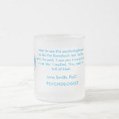 Enchanting Rorschach in Soft Blue for Psychology L Mattglastasse (Mittel)