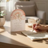 Enchanting Watercolor Castle Fairytale Birthday Einladung