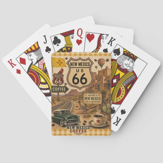 Enchantment Route 66 Spiel Nacht Spielkarten (Rückseite)