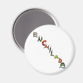 Enchilada Chili Paprikaschoten Magnet (Vorderseite/Rückseite)