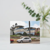 Encinitas Boat Houses Postkarte (Stehend Vorderseite)