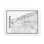Encinitas Karte Magnet (Horizontal)