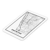 Encinitas Karte Magnet (Linke Seite)