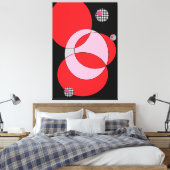 Encircled Alpha Leinwanddruck (Insitu (Schlafzimmer))
