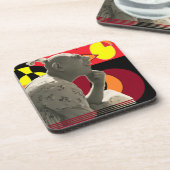 Encircled Hour of Delicacy Getränkeuntersetzer (Linke Seite)