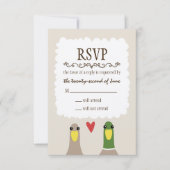 Encks Wedding RSVP (Vorderseite)