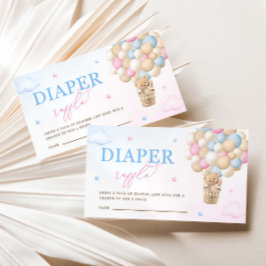 Enclosur: Rosa und Blaues Geschlecht offenbaren Wi Begleitkarte