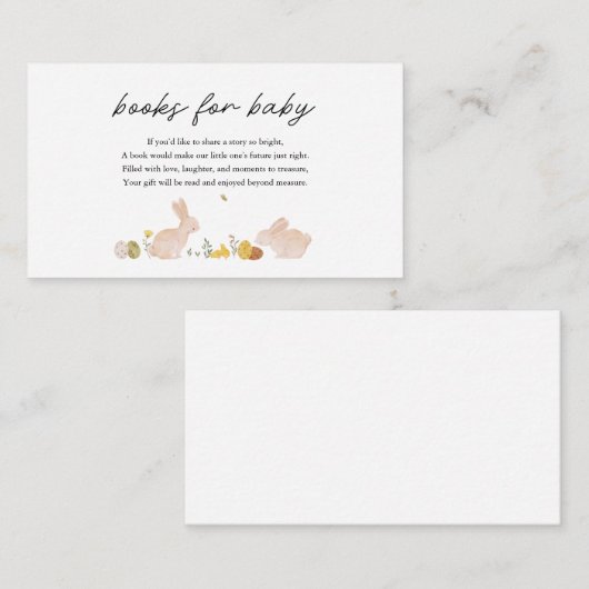 Enclosure Card Begleitkarte (Vorne/Hinten)