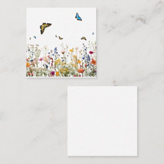 Enclosure Card Begleitkarte (Vorne/Hinten)