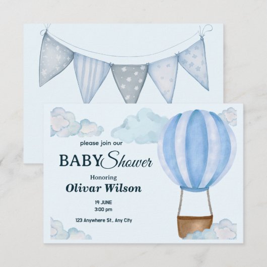 Enclosure Card Begleitkarte (Vorne/Hinten)