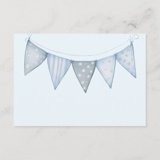 Enclosure Card Begleitkarte (Rückseite)