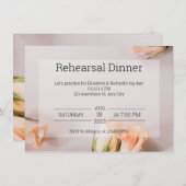 Enclosure Card Probe Abendessen Begleitkarte (Vorne/Hinten)