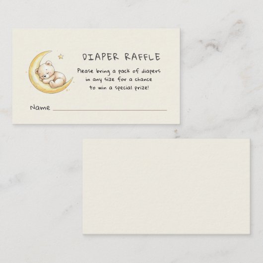 Enclosure cards begleitkarte (Vorne/Hinten)