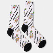 Encoded to be Human DNA Replication Geek Spaß Socken (Rechts)