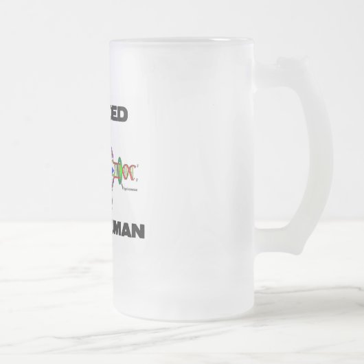 Encoded to be human (DNA-Replikation) Mattglas Bierglas (Rechts)