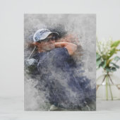 Encore Adam Scott Menükarte (Stehend Vorderseite)