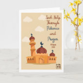 Encouragement - Islamic Karte (Gelbe Blume)