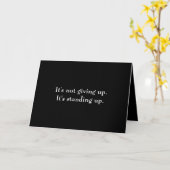 Encouragement Karte (Gelbe Blume)