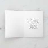 Encouragement, Rough-legged Hawk, Card Karte (Innenseite)