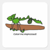 Encouragement Sticker for Kids - Chameleon (Vorderseite)